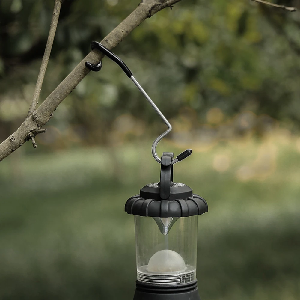 8Pcs Stainless Steel Camping Lantern Hook Hangers Outdoor Lamp Hanger Stand Hunting Fishing Lantern Hanger Outdoor Camping Tools