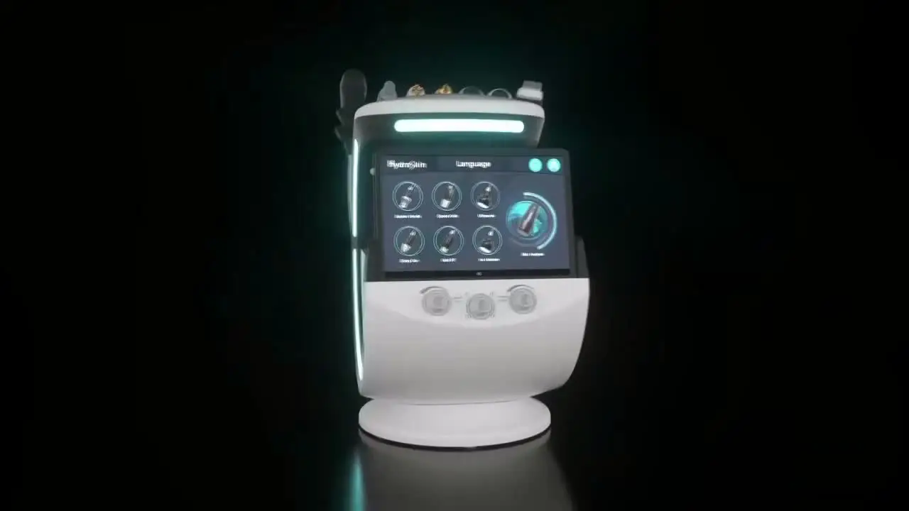 Ультразвуковой уход за кожей криотерапия машина для микродермабразии ледяной