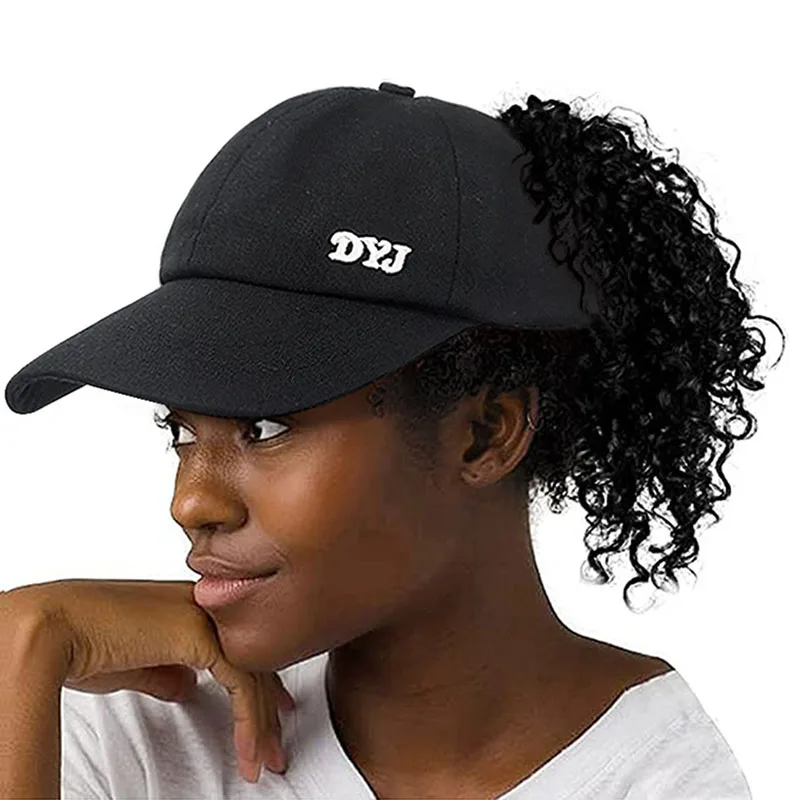 Mama And Mini Hats Women's Backless Baseball Cap Adjustable