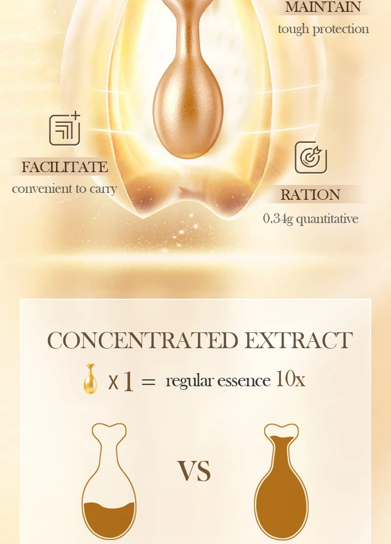 30pcs SADOER Sanil Face Serum Capsule Facial Hydrating Brightening Firming Essence Beauty Skin Care Products