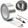 Exhaust Pipe Insulation Tape Exhaust Heat Tape Manifold Downpipe High Temperature Bandage Tape Aluminum Foil Wrap 6
