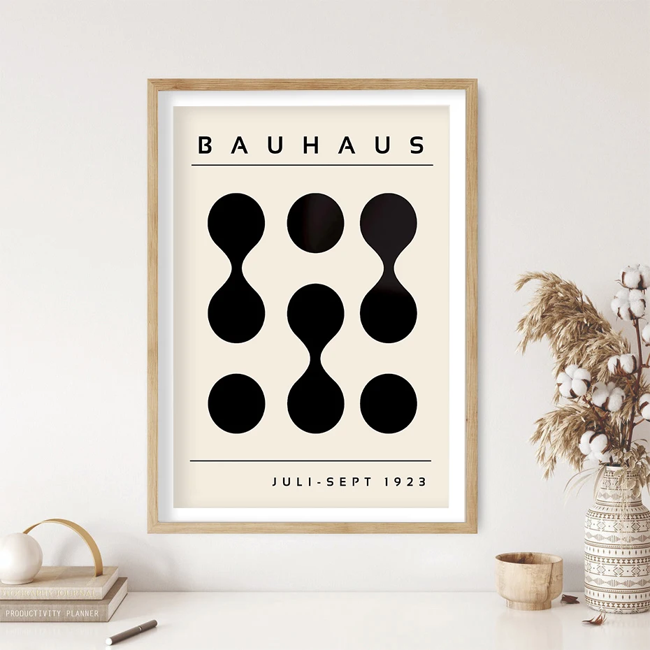 Boho Bauhaus Artwork Poster