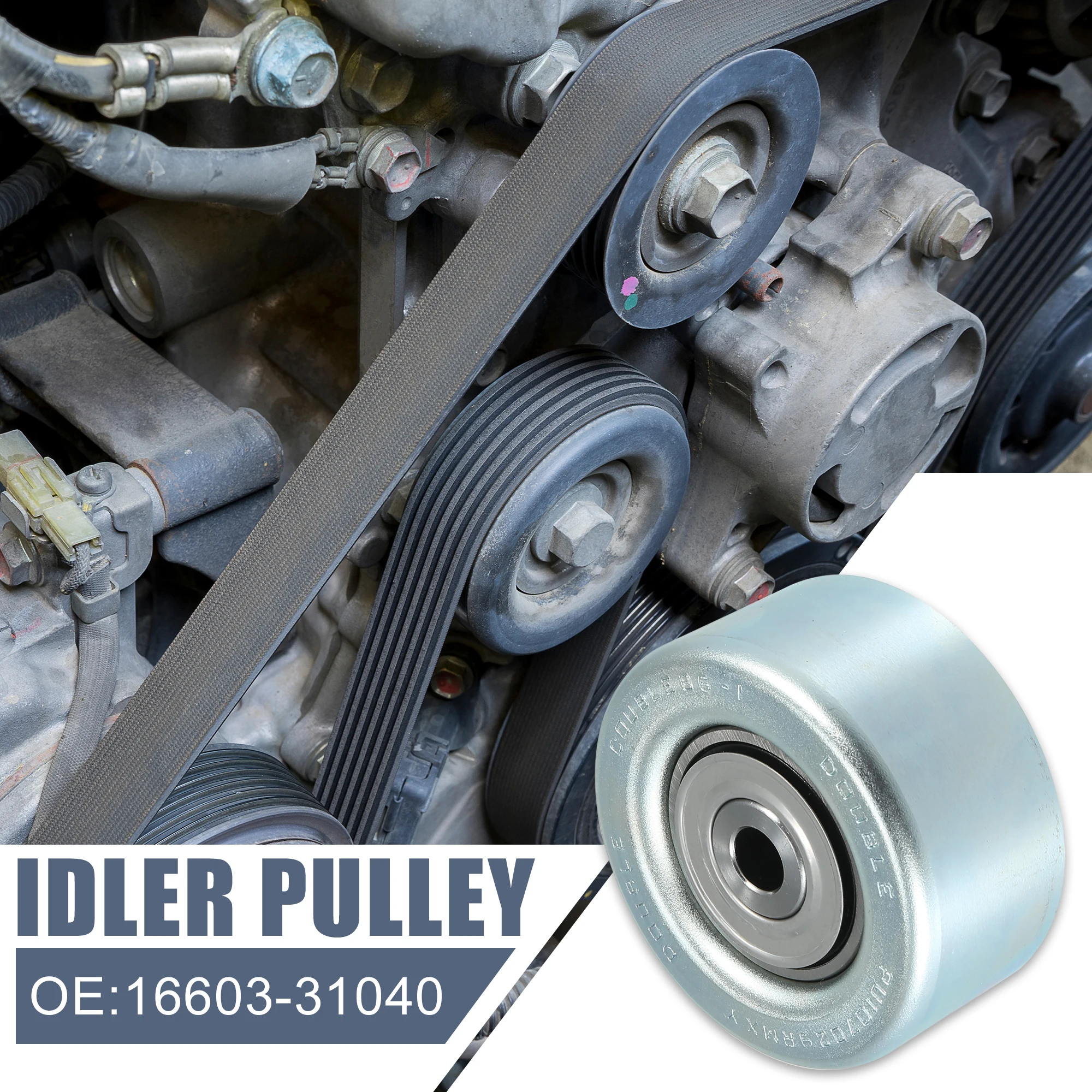 Idler Pulley And Belt Tensioner Kit Drive Belt Tensioner Pulley Kit