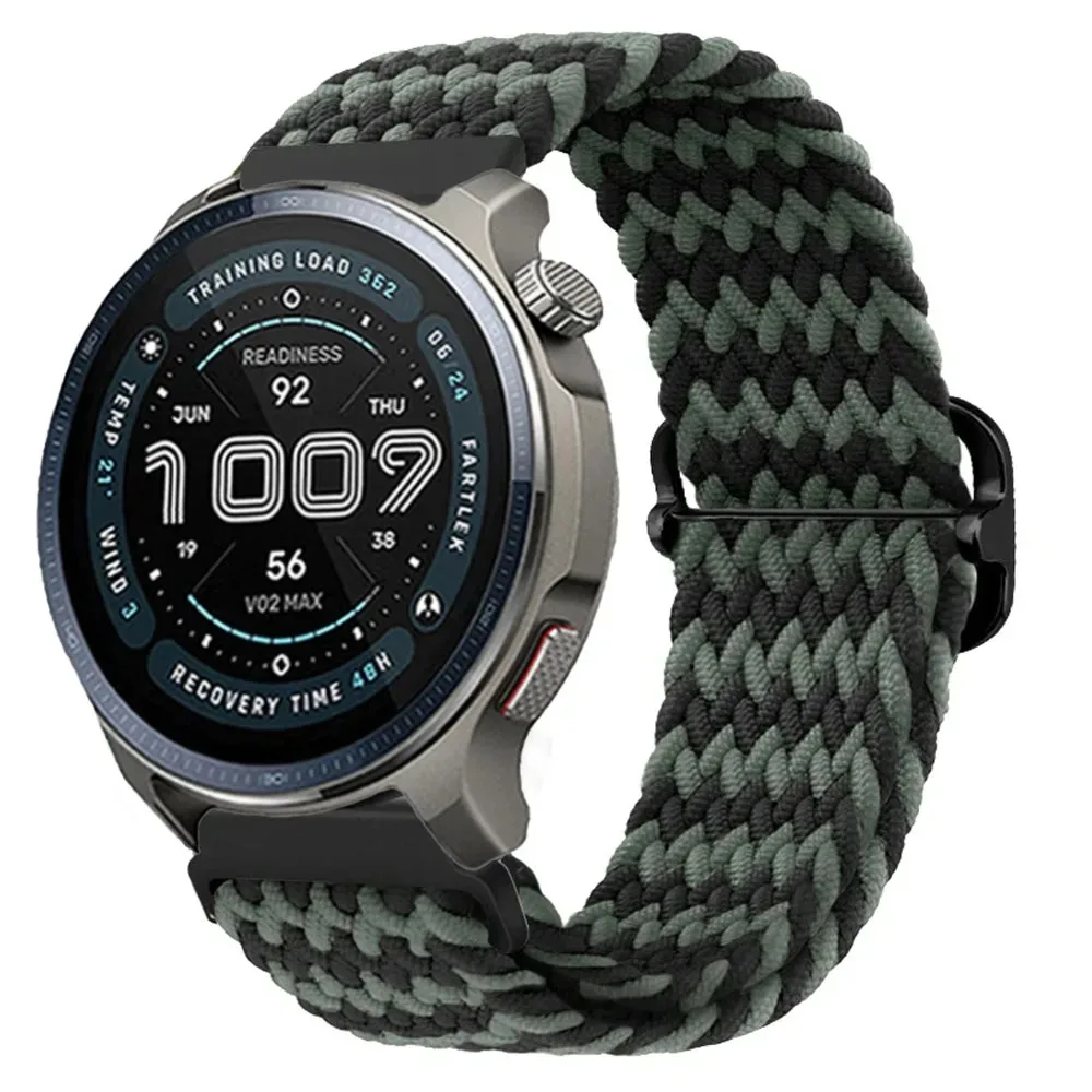 Sport Nylon Strap, 22mm/20mm Adjustable Watchband Bracelet