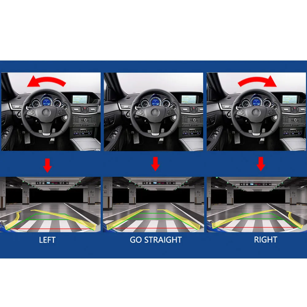 다이나믹 트레이저티 4x4 자동 후방 카메라 후진 카메라 주차 카메라 이스즈 D-Max 미쓰비시 트라이톤 힐룩스 비고 레보 닛산용