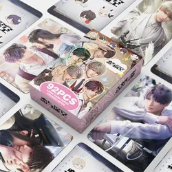 92PCS Love and Deep Space Game Character LOMO Cards - Anime Collectible HD Photo Cards for Enthusiasts & Keepsake (Random Cover)