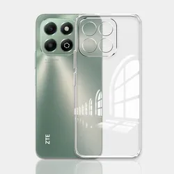 Custodia per telefono in silicone trasparente, ammortizzante e shockproof - Cover protettiva morbida
