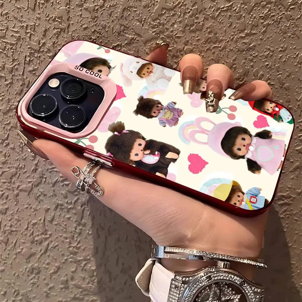 Colorful Cute M-Monchhichis Phone Case Cover