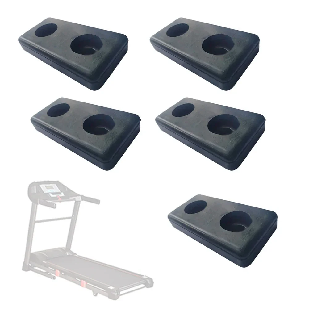 Gym Use Home Use Rubber Pads Bumpers Pads Gym Equipment Rubber Pads Workout Support Long-lasting Use Simple Installation