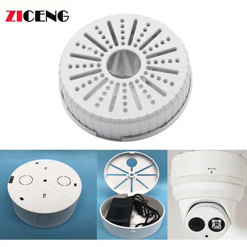 PlasticMonitoringHemisphereBracketHiddenCableBoxforDome