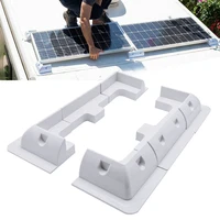 Support de montage de panneau solaire, boîte de jonction d'angle et latérale, sans perçage, pour toit de camping-car, caravane, pont de yacht 6