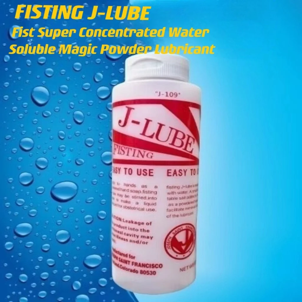 J-LUBE Fist 284g Concentrated Powder Sex Fist Lubricant Homosexual Massage  Lubricant Easy to Clean Adult Fun Shop