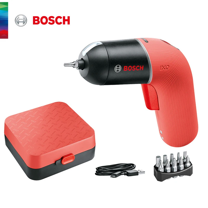 Bosch IXO 6 Electric Screwdriver Multi-Purpose Cordless Driller USB  Rechargeable with Tool Case Power Tools Set Accessories - AliExpress