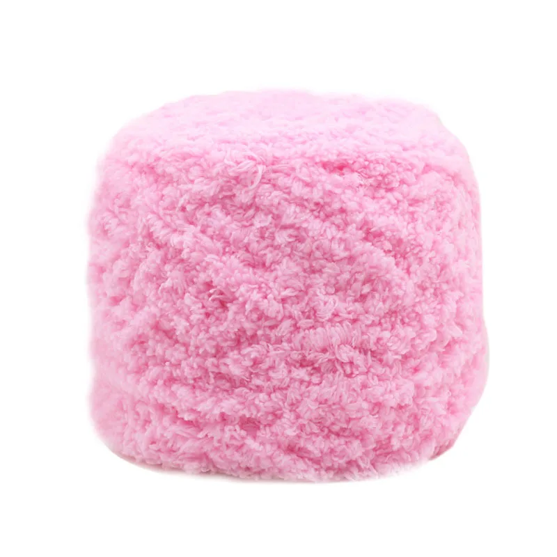 1Pc 100g Velvet Chenille Yarn for hand knitting Super Soft Crochet Yarn DIY line Blanket sweater bag shoes toy 3 strand threads