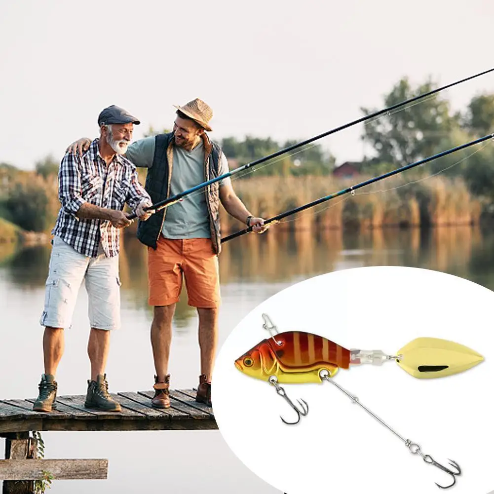 

VIB Fishing Lure Sinking Metal VIB Vibrating Lure For Catching Bass Other Fish Outdoor Fishing Accessories H5O4