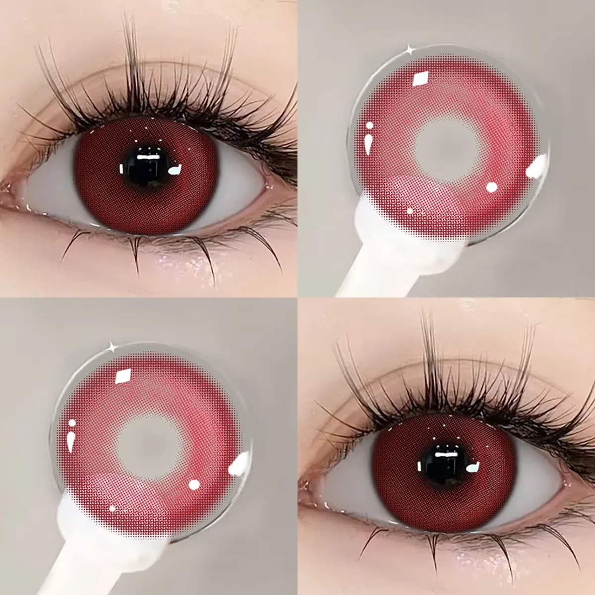 Bio-essence Vibrant Pink Prescription Color Contact Lenses