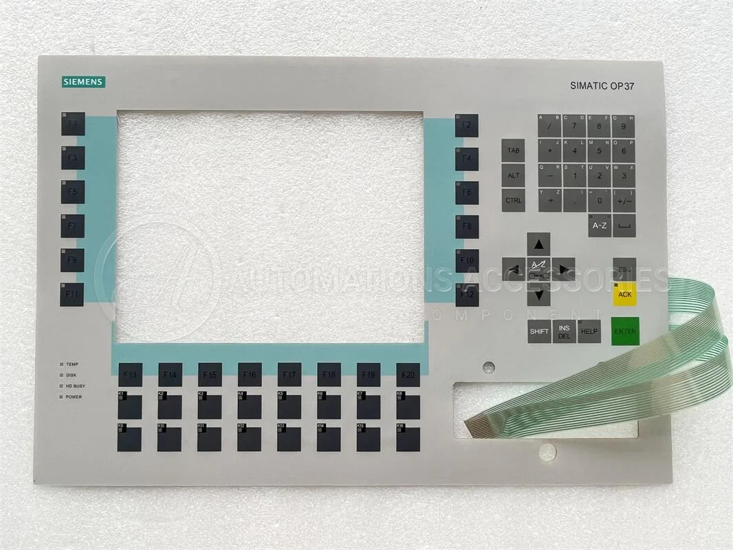 para Op37 6av36371ll000ax0 Membrana Teclado 6av3637-1ll00-0ax1 Membrana Teclado Botão Novo - Imagem 3