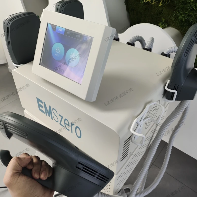 EMSZERO RF Sculpt Muscle Stimulate Machine EMS 6500W Electric Slimming Nova Pelvic Stimulation Pad EMSzero Salon Fat Removal 6