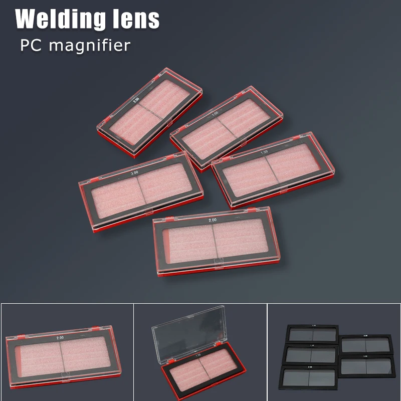 1.0/1.5/2.0/2.5/3.0 Diopter Welding Magnifier Lens Cheater Lens Welder Helmet Glass Safety Protective Goggles