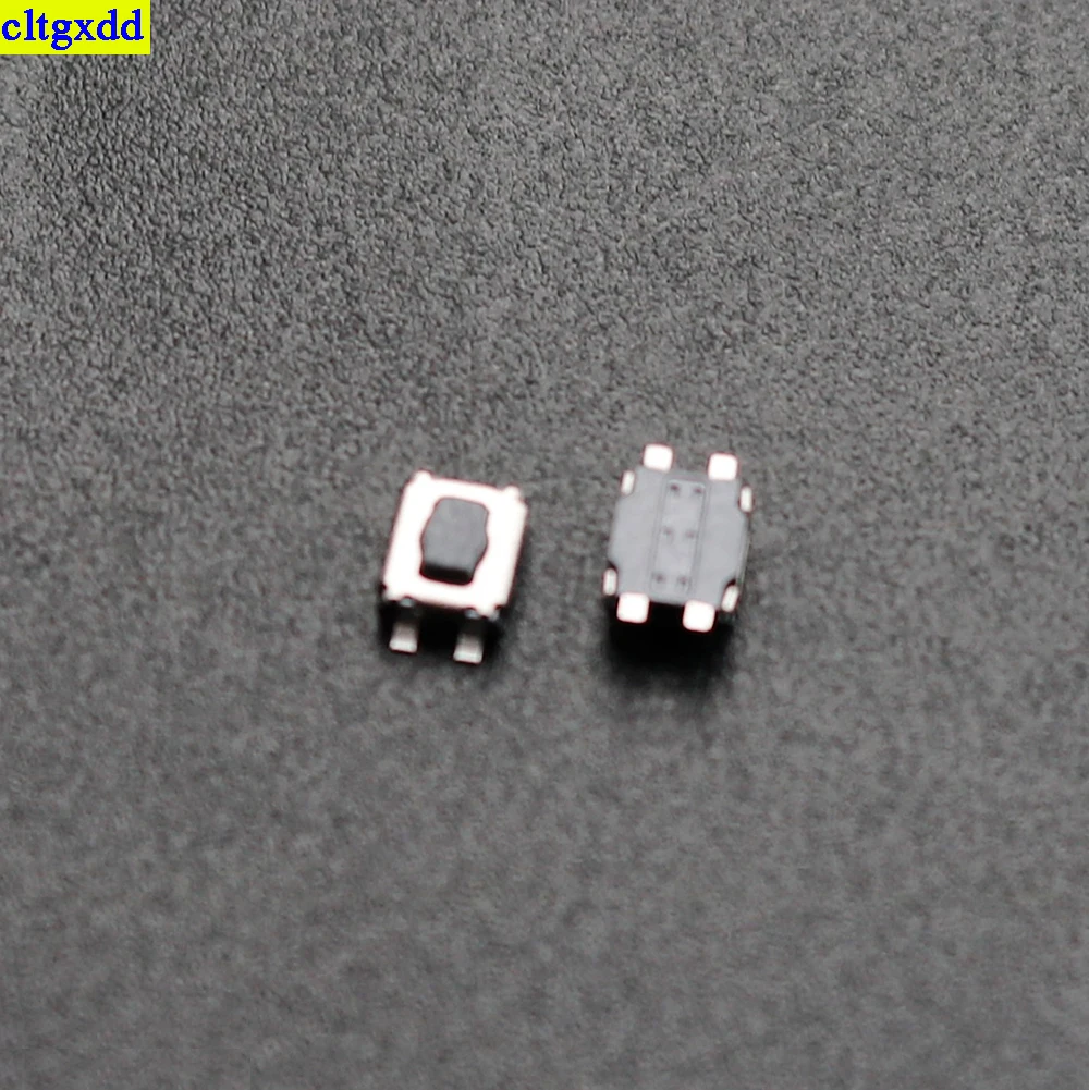 Cltgxdd 10piece 3*3.5*1.8MM batch imported touch switch patch 3 * 3.5 * 1.8MM button switch small turtle 4-pin SMD mobile phone