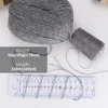 2Set Luxurious All-Cashmere Versatile Worsted Yarn-Hand Knitted, Soft Comfortable-For High-end Garments, Scarves,Hats & Sweaters 4
