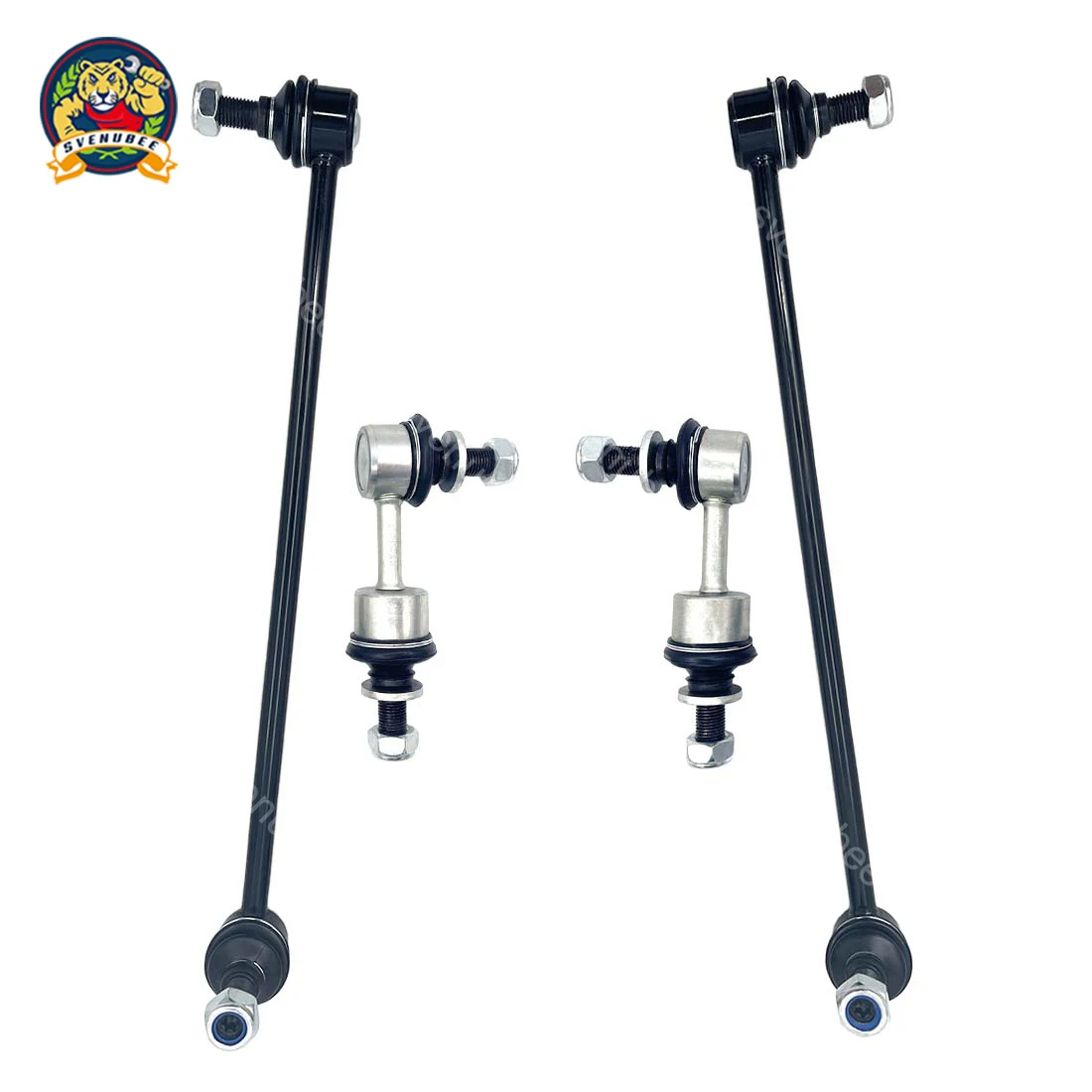 Svenubee4pcsFrontandRearStabilizerSwayBarEndLinksSuspension
