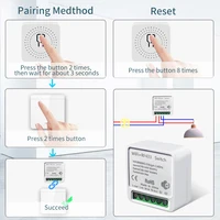 16A/20A Tuya WiFi Smart Switch RF 433MHz 1/2/3 Gang Wireless Wall Switch Works with Alexa Google Assistant For Home LED Lamp - Image 6