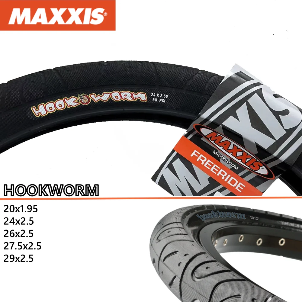 MAXXIS HOOkWORM Pneu BMX 20x1.95/24x2.5/26x2.5/27.5x2.5/29x2.5