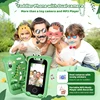Kids Smart Toy Phone Toddler Touchscreen Game Phone MP3 Music Player with Dual Camera for Girl Boy Christmas Birthday Gifts 5