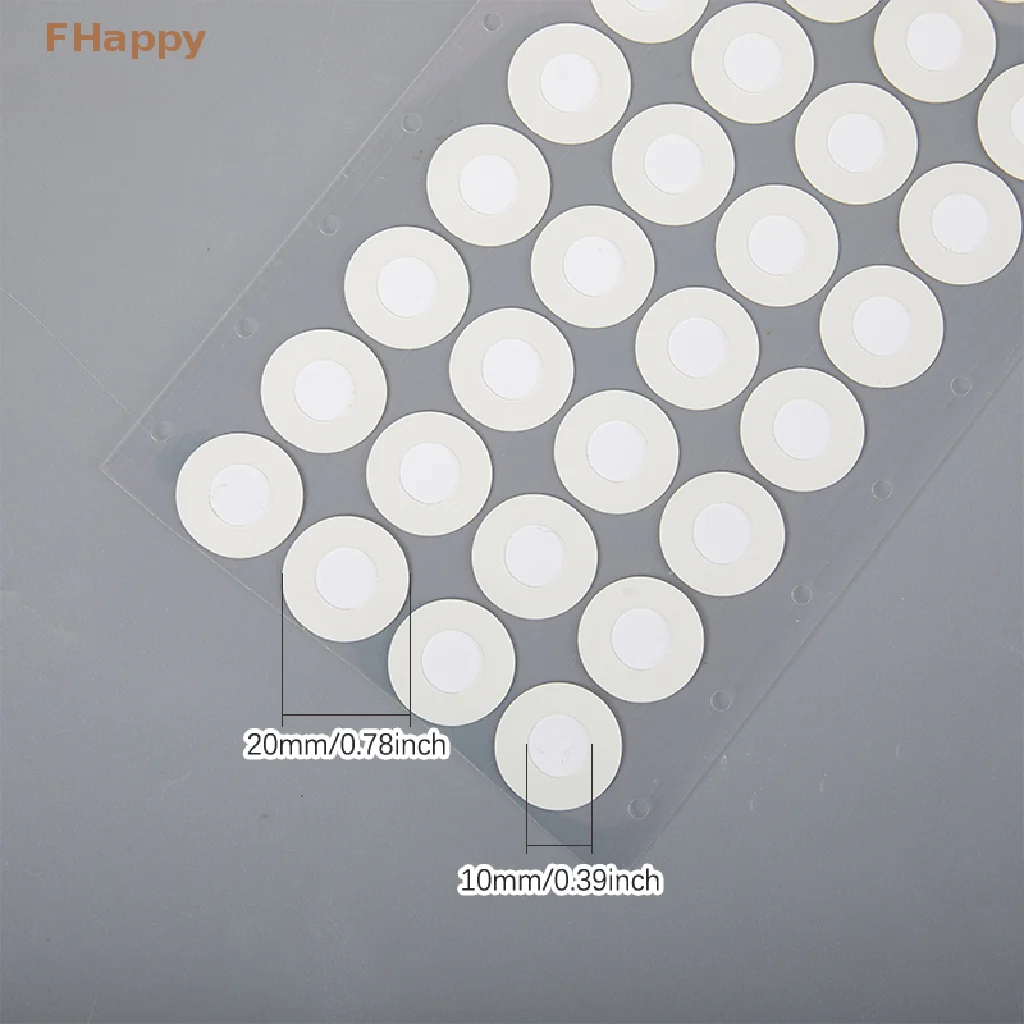 합성 멸균 메쉬 필터 종이 스티커, 20mm 소수성 통기성 멤브레인, 버섯 재배용 넓은 모우트, 시트 당 32 개
