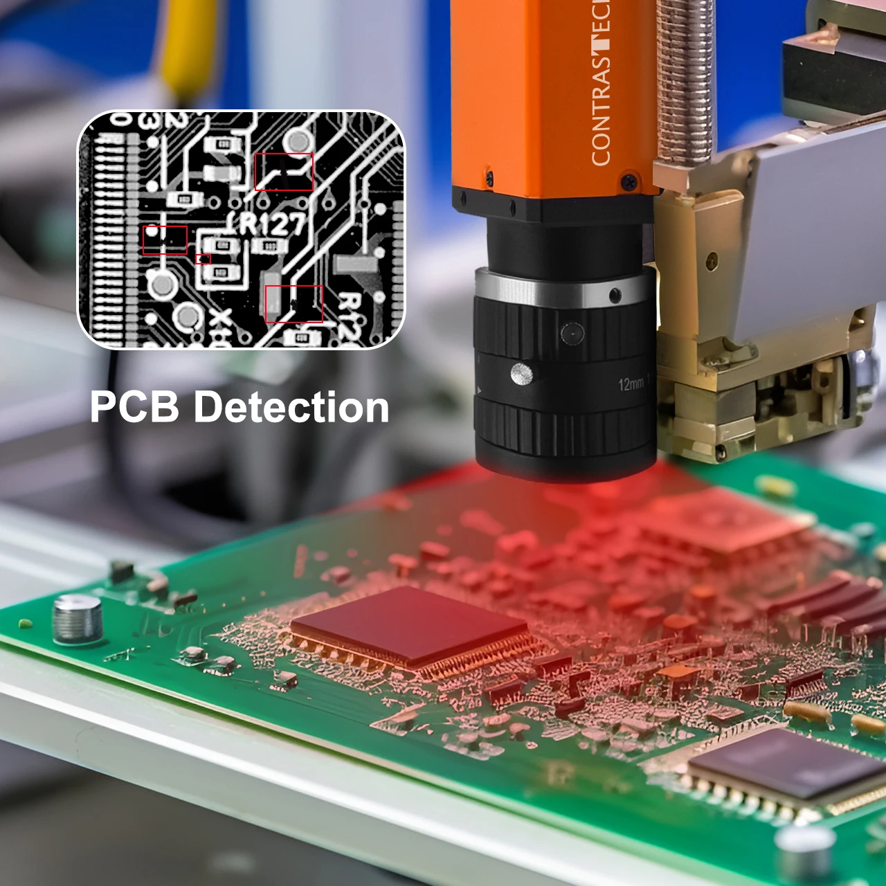 25MP 30fps GMAX0505 CMOS CameraLink/GigE Machine Vision Basler High Resolution Camera for PCB Inspection 4