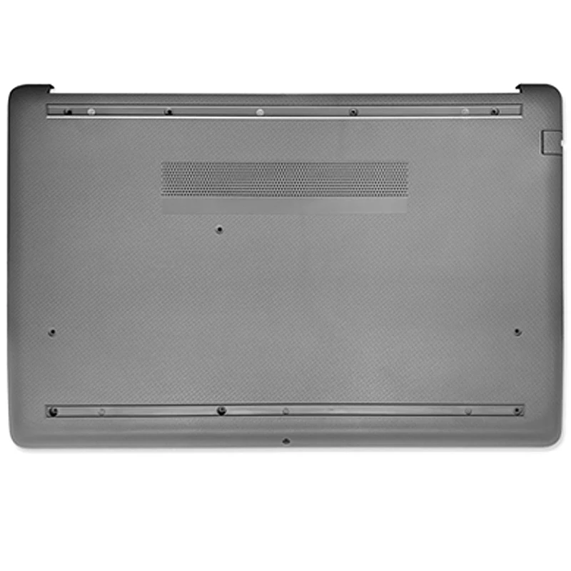 HP 15-DA 15-DB 250 G7 255 15-DA0014DX 노트북 LCD 후면 커버 전면 베젤 경첩 손목 받침대 하단 케이스 회색, 새 상단 후면 케이스