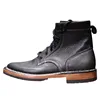 Customized High-end Women's Shoes Deer Skin Handmade Lace Up Casual Genuine Leather High Top Modern Ankle Chelsea Boots Female