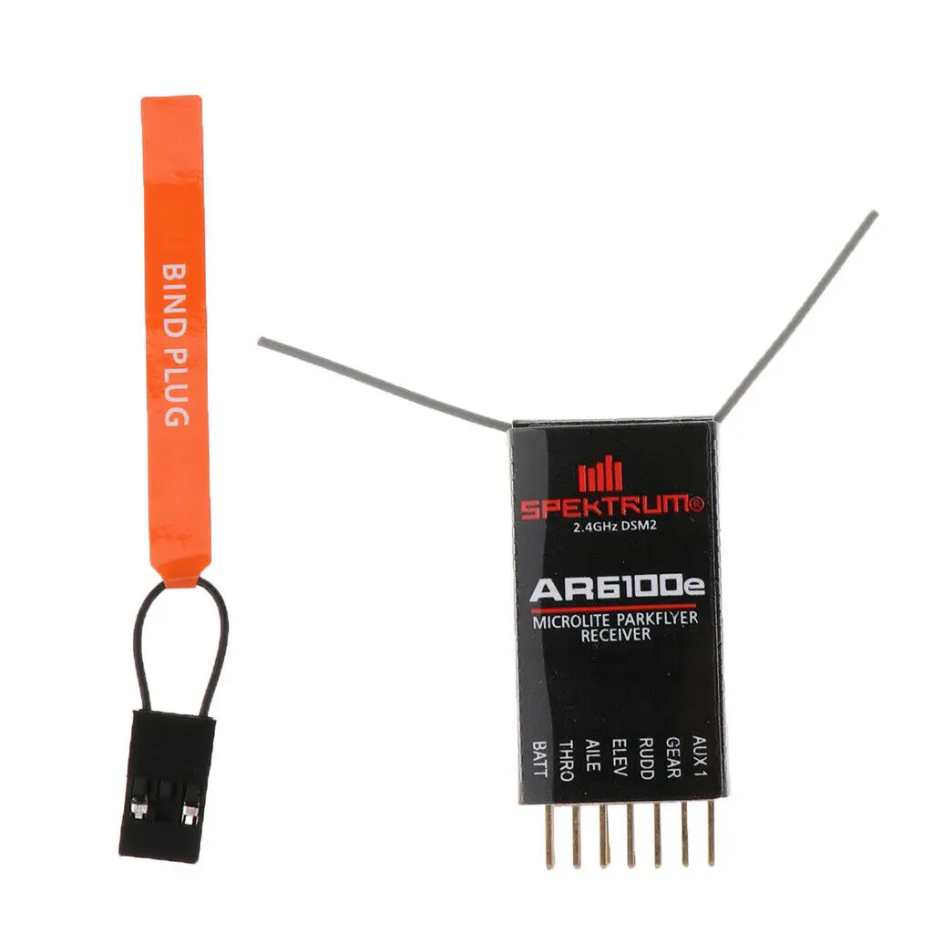 

AR6100E DSM-2 Receiver 6 Channel for DX6/DX6i/DX7/DX8 DX6i/DSX9/DSX11/DSX12