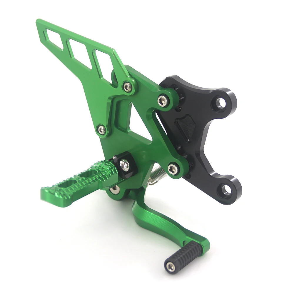 Für Kawasaki Z900 Z900 2017-2024 2018 2019 2020 2021 CNC Einstellbare vordere Pedal Fußrasten Hinten Set Fußrasten Pedal Zubehör – Detail 3