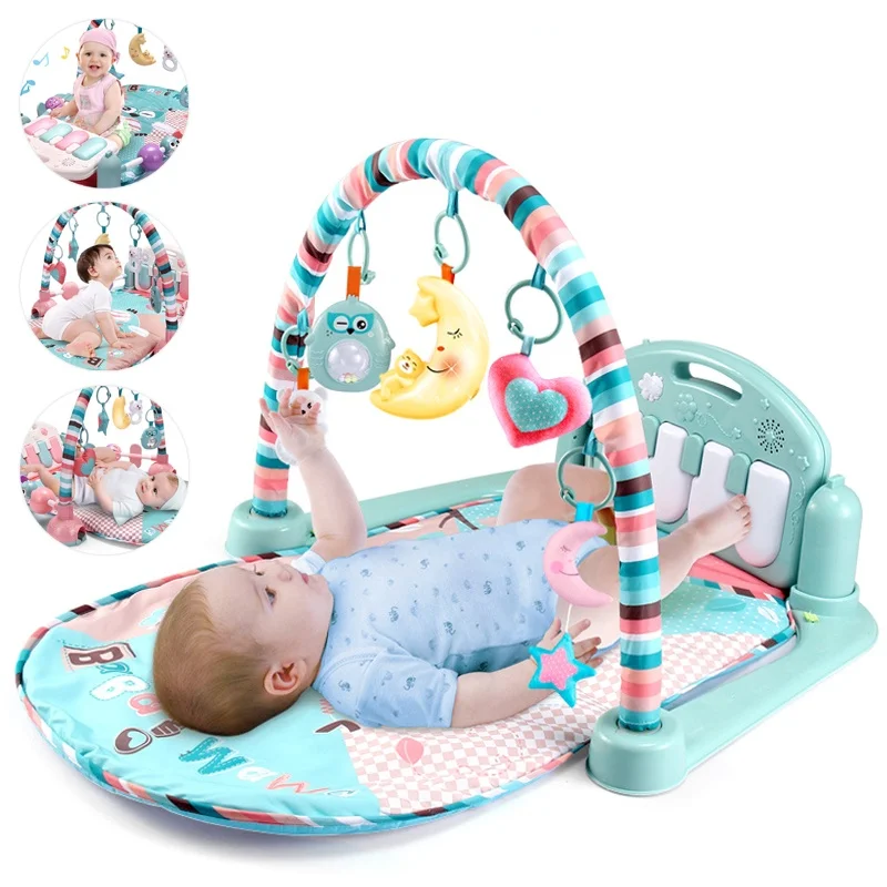 Baby Play Mat With Piano Keyboard Baby Carpet Music Puzzles Mat Educational Rack Toys Infant Crawling Gift For Kids Gym