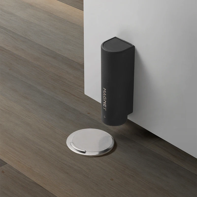 Magnetic door stopper Magnetic door stopper wall protector bumper seat home decoration hidden stopper furniture hardware