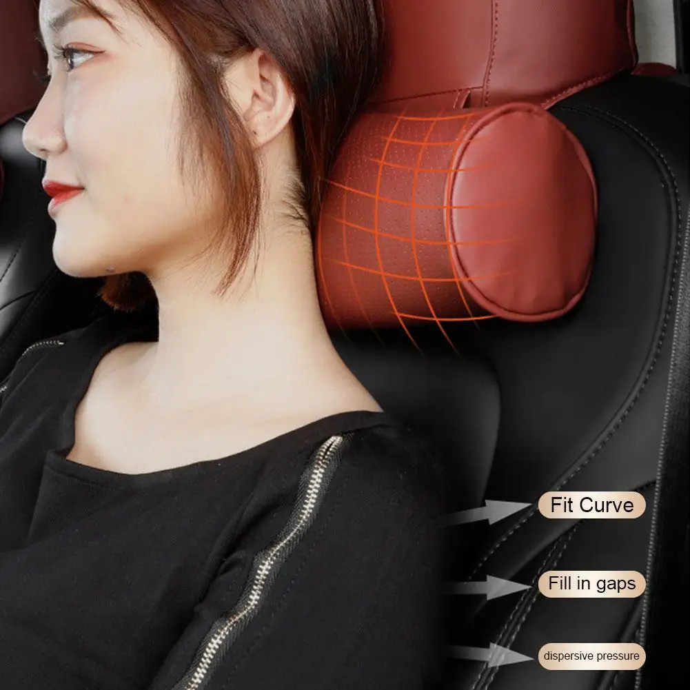 For Tesla Model 3 Y X S Neck Pillow Headrest Pillow Model Accessories Neck  Support Automobile Y Rest Auto Seat Seat Head Pi W4P4