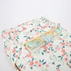 3Pcs Floral Backpack Set Teenagers Book Bag with Lunch Bag & Pen Case School Bookbag Set Large Capacity Travel Daypack 4