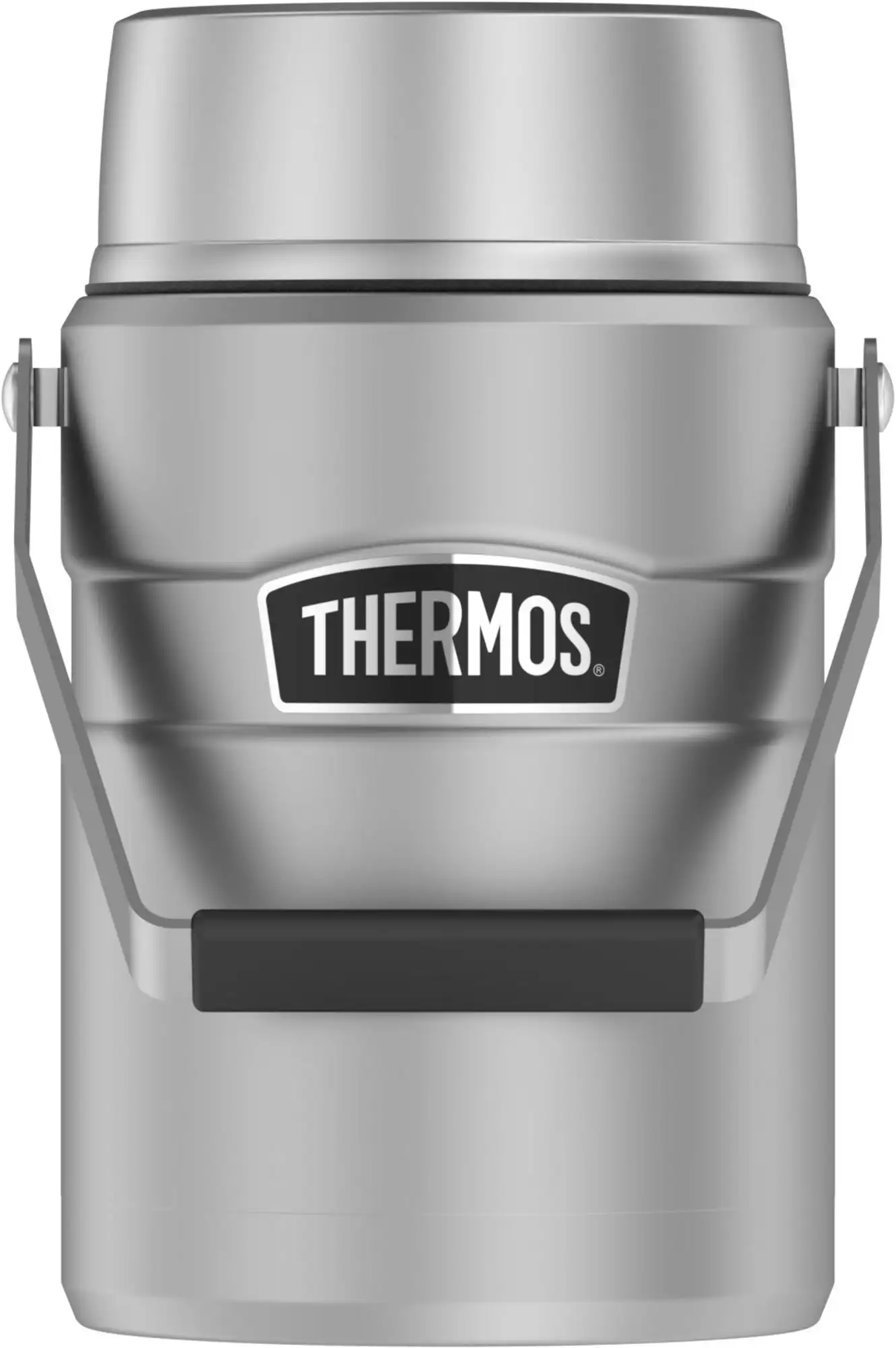 

Thermos Stainless King Food Jar, Matte Steel, 47 Ounce