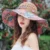 2023 NEW Women's Summer Bucket Folding fashion Straw Hat Panamas UV Protection Sun Visor Seaside Beach Hat Tide Summer Hats 8
