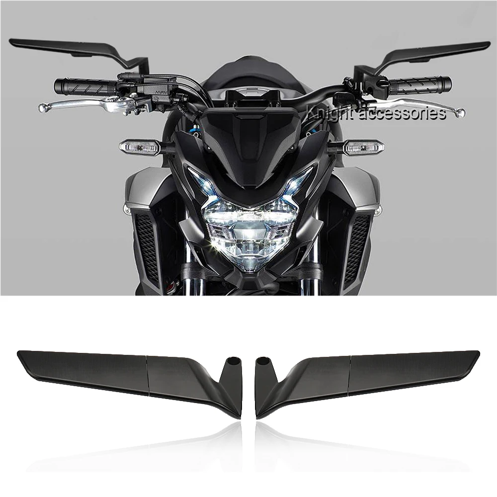 

Motorcycle Stealth Mirrors Sport Adjustable Swivel Mirrors For Honda CB500F 21-23 Rearview Mirror CB1000R Neo Sport Cafe 18-20