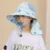 Beach Hat for Kids Summer Baby Bucket Cap Wide Brim UV Protection Panama Cap Outdoor Summer Baby Accessories for Beach Sun Hat 6