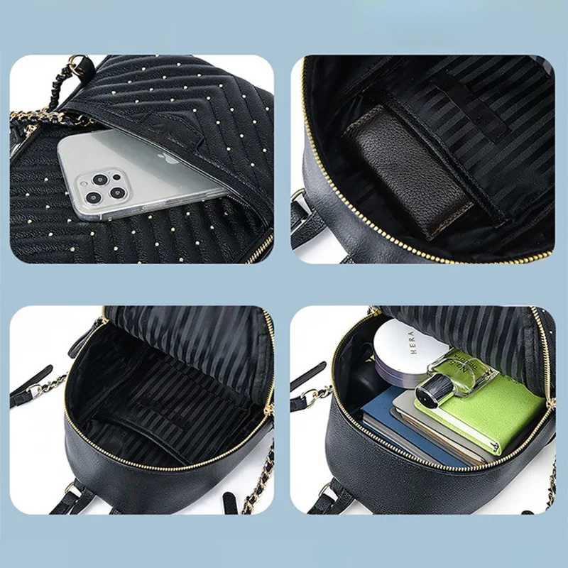 Commuting, travel fashion lightweight women's backpack 6