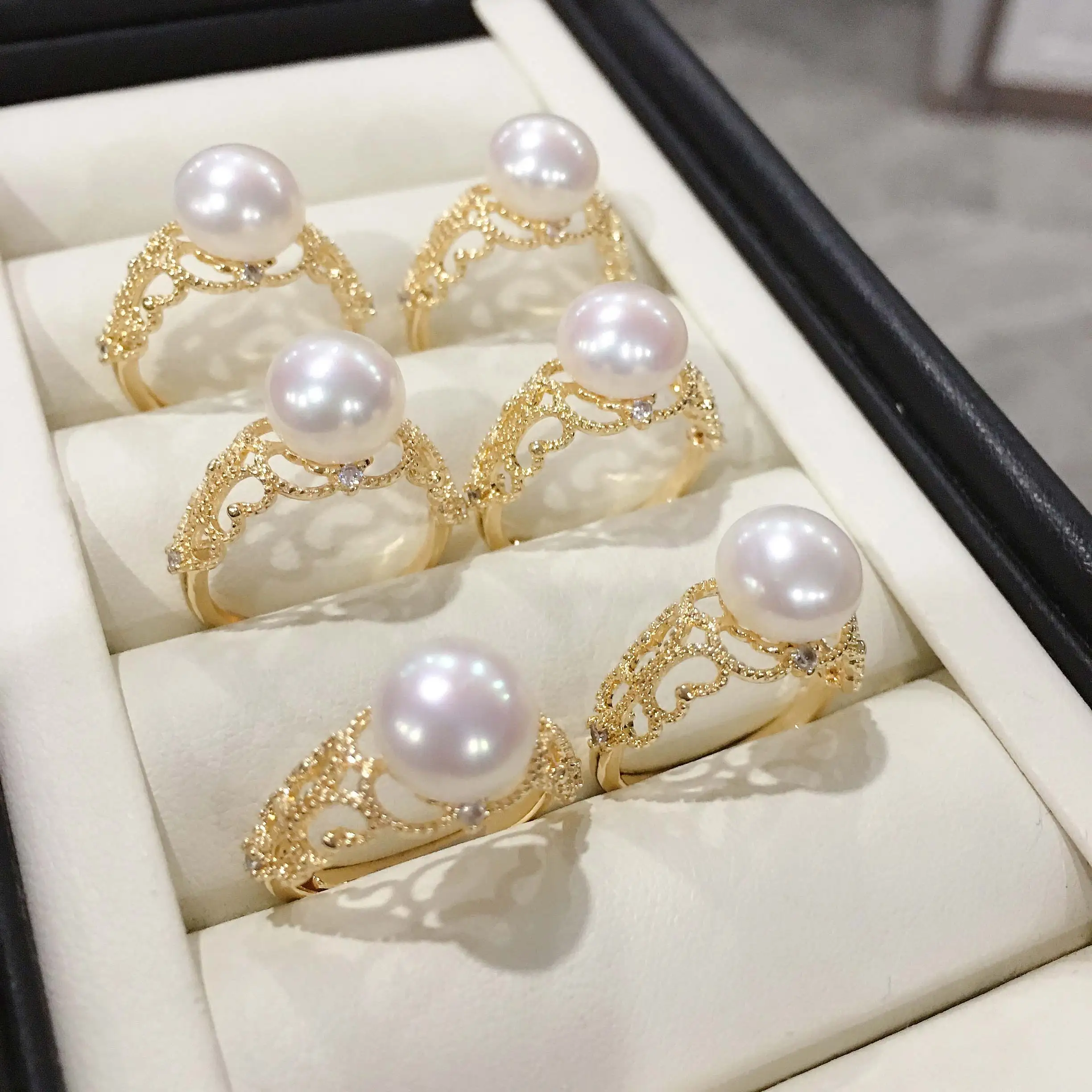 Petite Collection Akoya Pearl Ring – Pearl Paradise