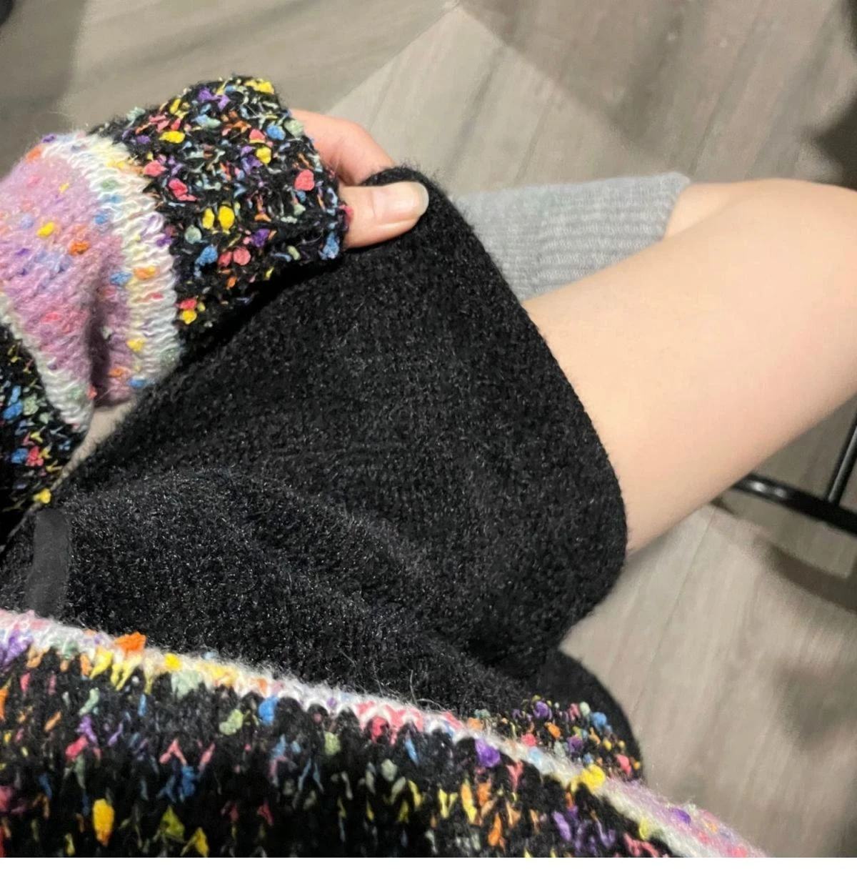 Mink Velvet Cute Shorts Women New Gentle Loose Solid Color Thin Plush Elastic Waist Wide Leg Pants Female Y2k Shorts