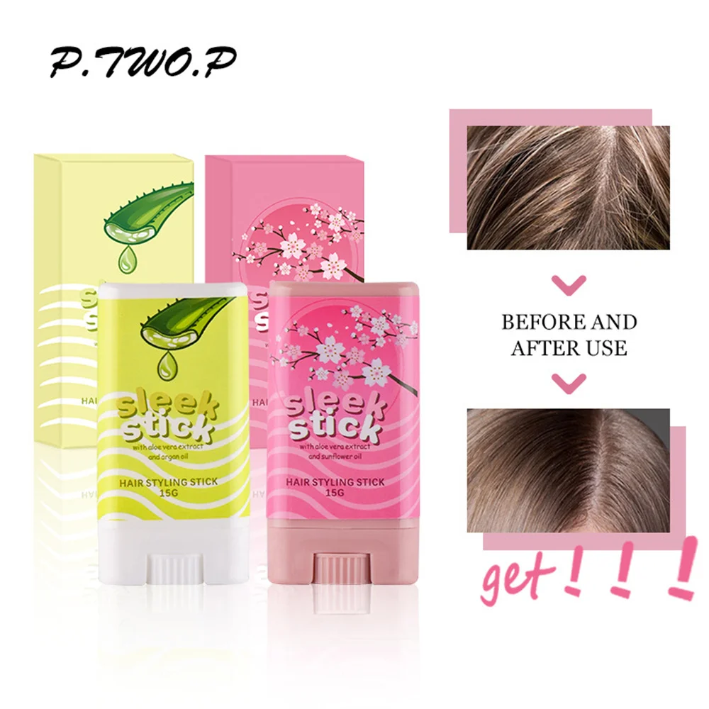 Description Picture 3 of item15g Wax Stick Broken Hair Artifact Hair Wax Stick Gels Cream Styling Hair Frizz Fixed Fluffy Increases Hair Volume Captures