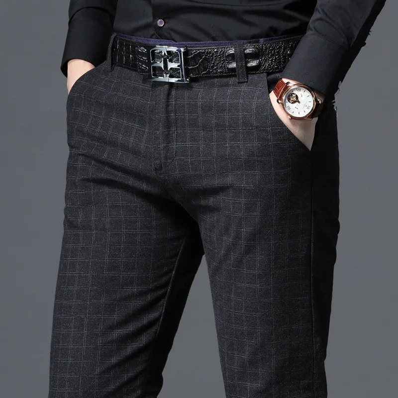Mens Casual Pants Business Pants Male Clothing Cotton Formal Trousers Spring Autumn casual pants,formal trousers