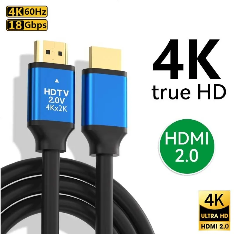 Ultra High-Speed 4K HDMI Cable with HDR and Ethernet, 18Gbps