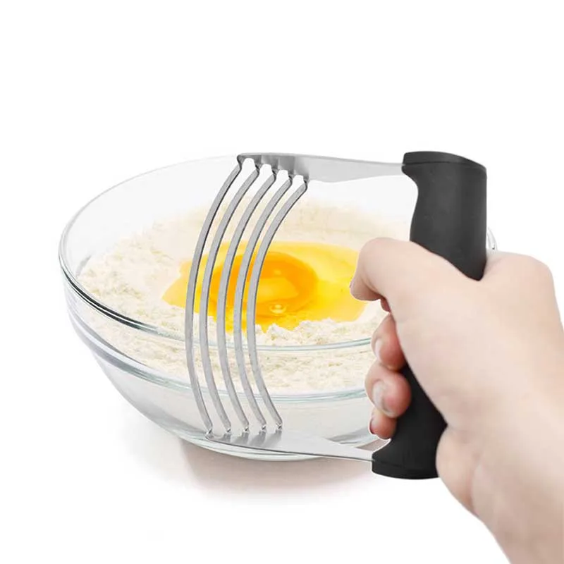 Stainless Steel Manual Dough Mixer Pastry Cutting Dough Machine Flour Mixer Baking Pastry Tools Kitchen Supplies Butter